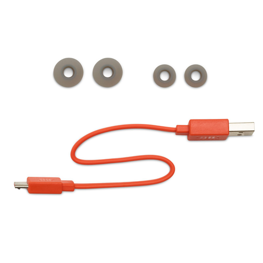 JBL Endurance RUNBT - Red - Sweatproof Wireless In-Ear Sport Headphones - Detailshot 5
